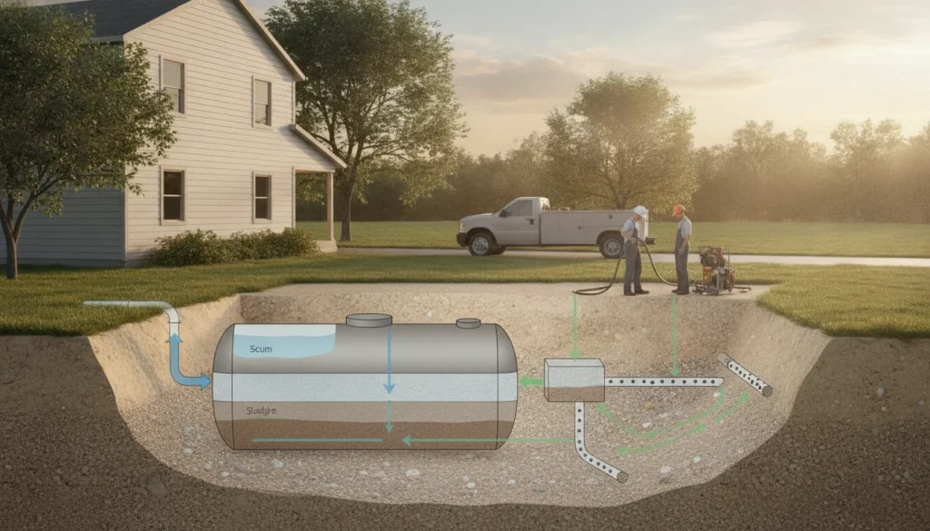 How Does the Septic System Work? A Simple Overview for Winder
